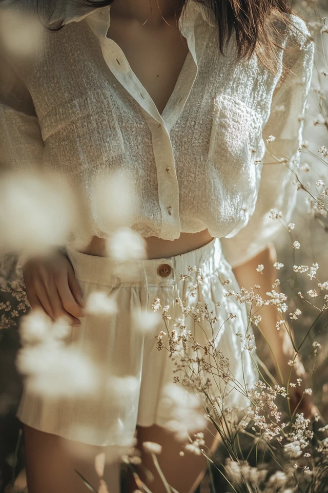 Cotton Button-Up Skirts for Warm Breezy Days - photo 6