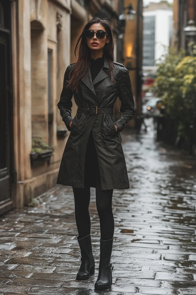 Water-Resistant Trench Coats for Drizzly Walks - photo 6