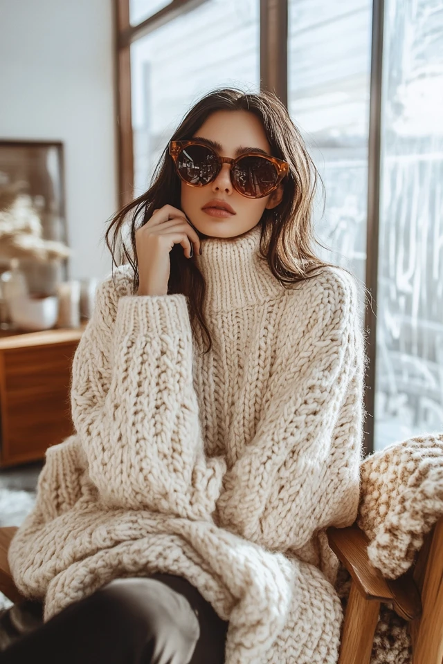 Oversized Sweaters for Frosty Morning Comfort - photo 6