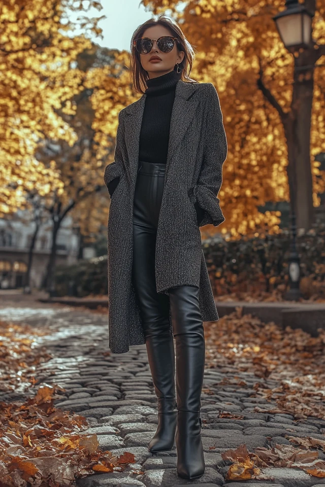 Sleek Leather Boots for Crisp Autumn Evenings - photo 6