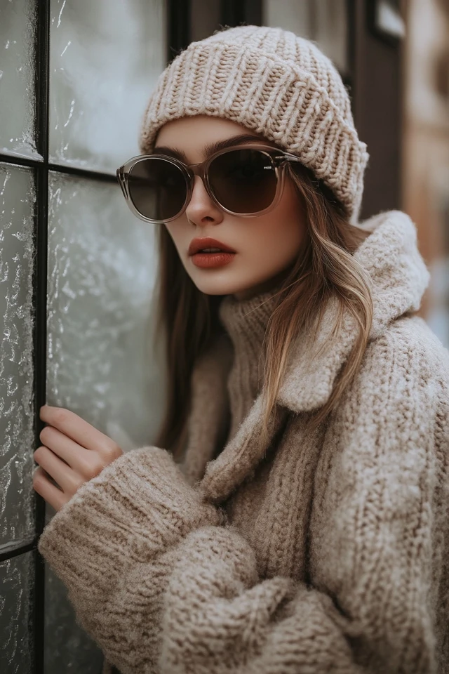Chunky Knit Beanies for Extra Cold Winds - photo 6