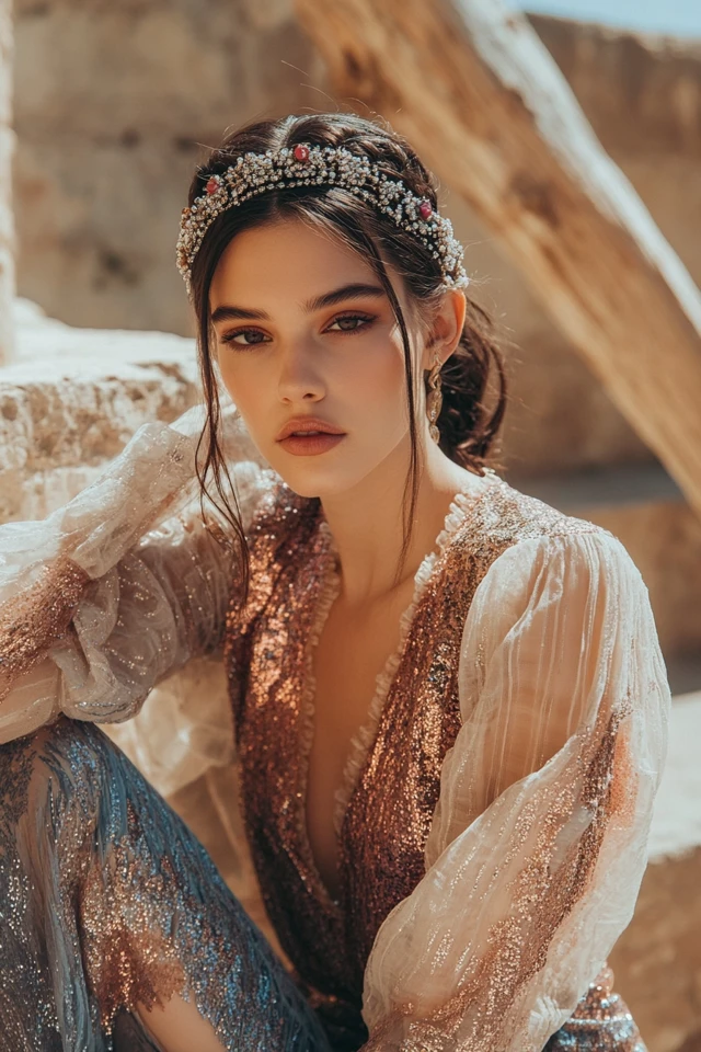 The Best Embellished Headbands and How to Wear Them - photo 5