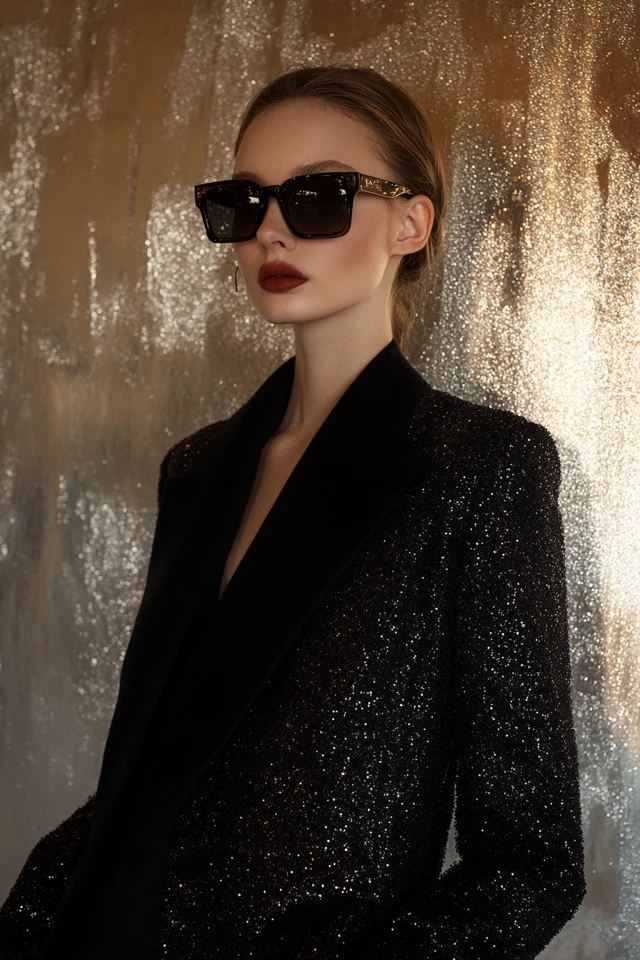 Combining Wool and Sequins for Festive Layers: Cozy Meets Glam - photo 6