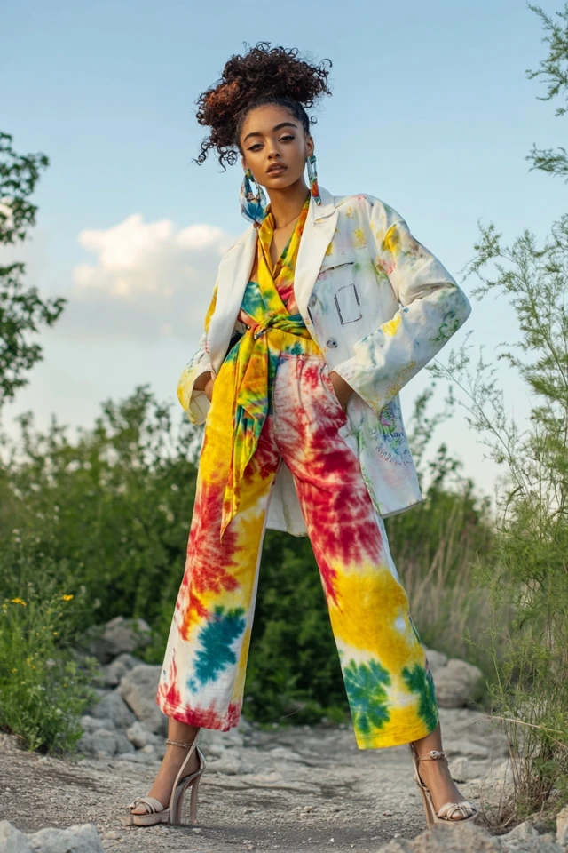 Styling Tie-Dye Accessories for a Retro Twist - photo 4