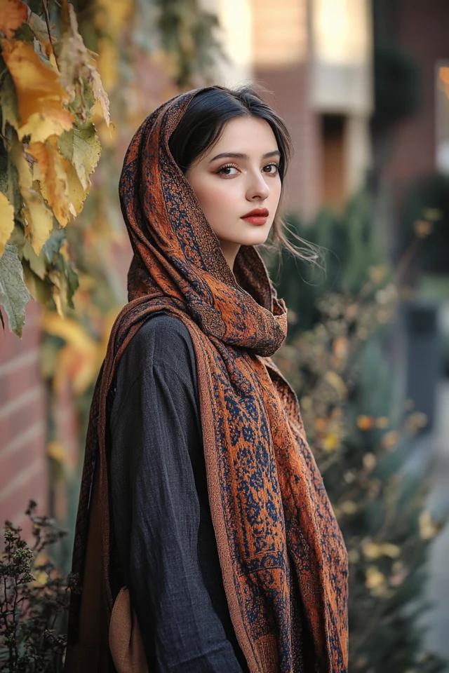 How to Style Oversized Scarves as Statement Accessories - photo 4