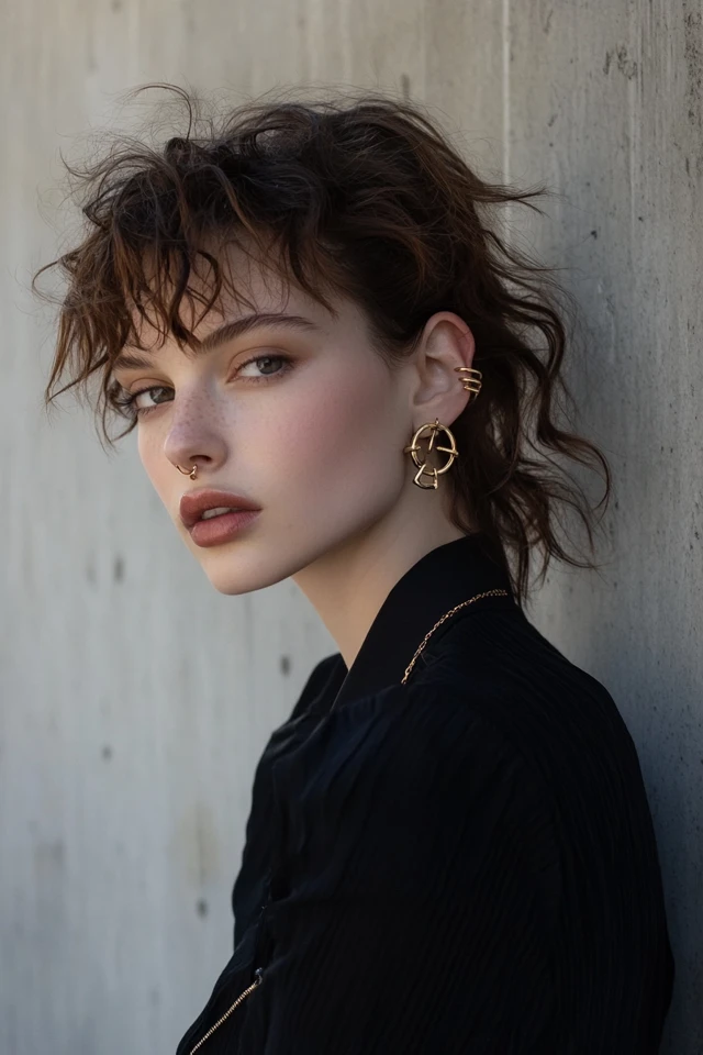 Styling Bold Ear Cuffs for Edgy Looks - photo 6