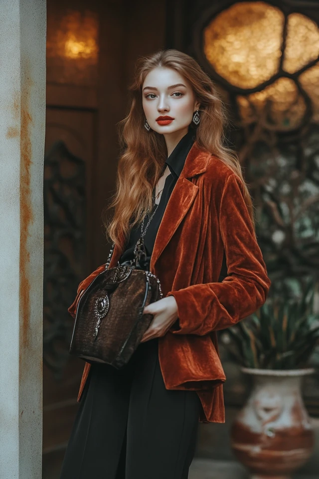 Styling Luxe Velvet Bags for Sophisticated Looks - photo 6