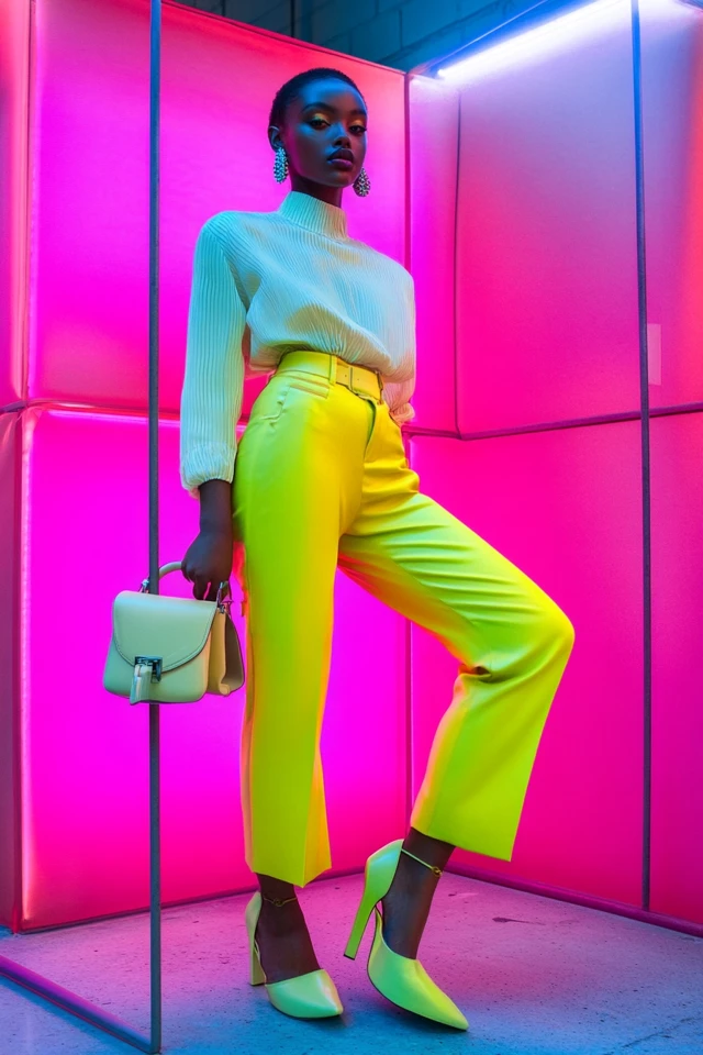 Adding Neon Accessories for Pops of Color - photo 5