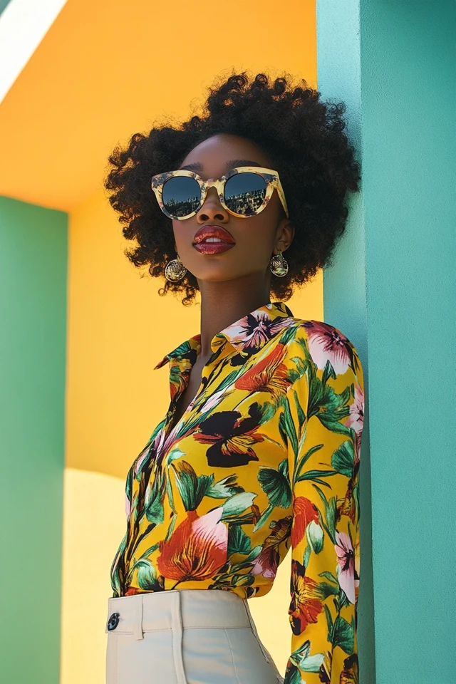 How to Incorporate Bright Prints into a Capsule Wardrobe: Balancing Boldness with Versatility - photo 6