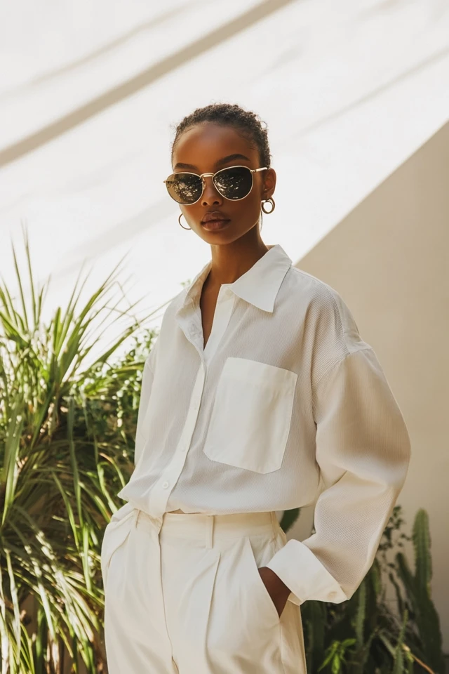Oversized Button-Downs for Spring Casual Outfits: Relaxed, Versatile, and Effortlessly Chic - photo 6