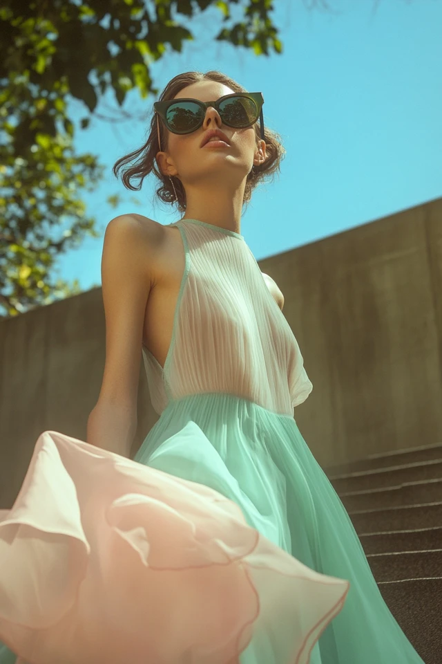 Soft Mint and Blush in Romantic Dresses for Any Season - photo 6