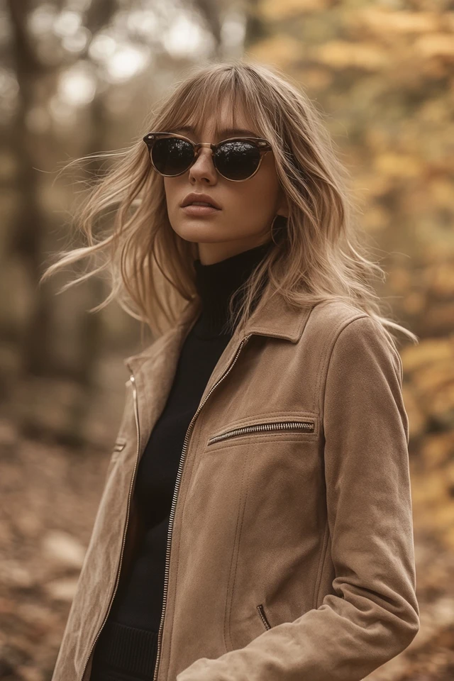 Soft Suede Jackets in Neutral Tones for Fall Layering: Cozy, Versatile, and Effortlessly Chic - photo 6