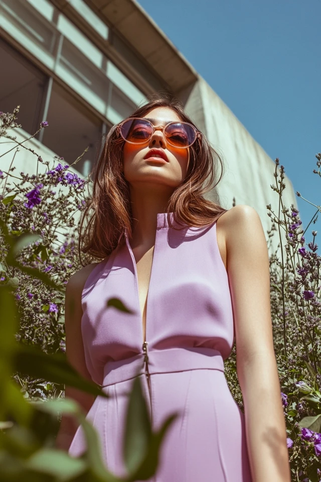 Combining Dusty Lavender and Blush in Minimalist Outfits - photo 6