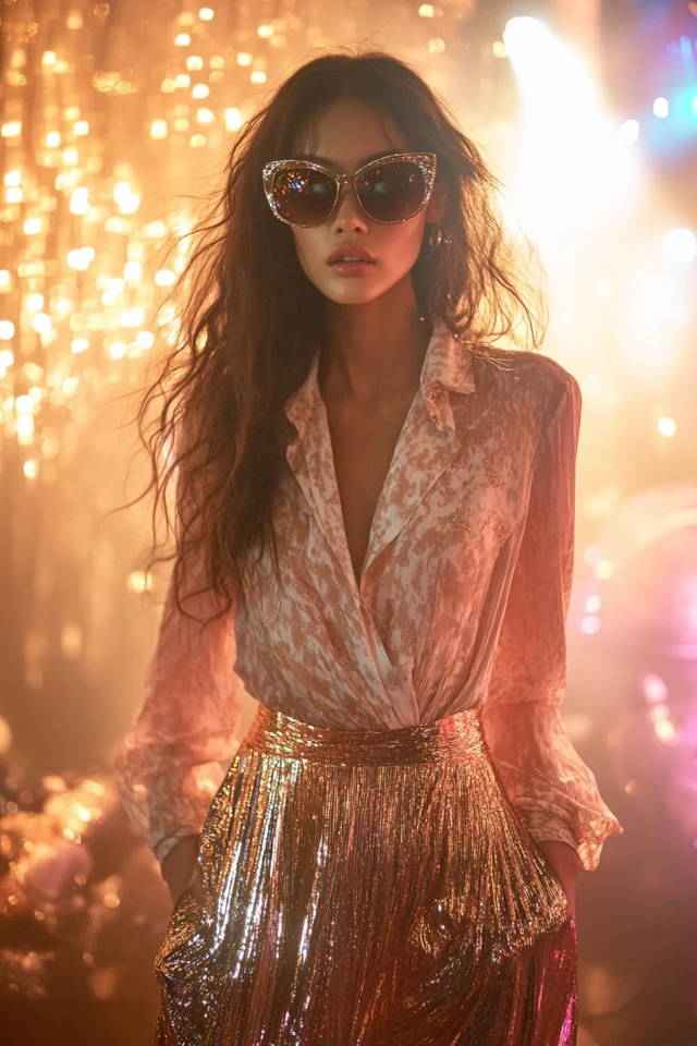 Shimmering Skirts and Blouses for Holiday Concerts: Radiate Elegance and Festive Spirit - photo 3