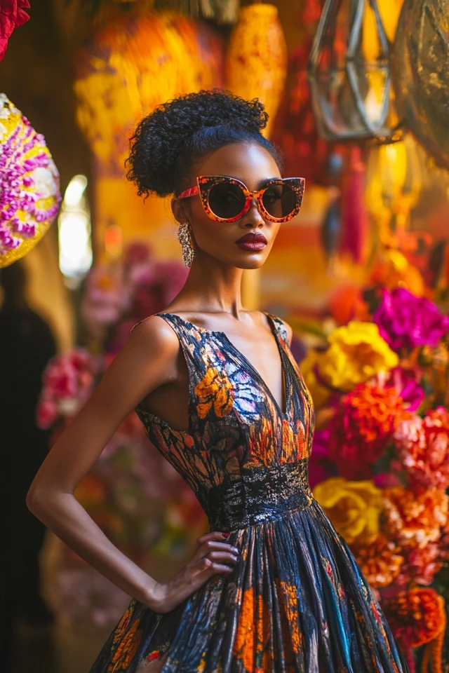 Bold Statement Dresses for Themed Wedding Receptions: How to Stand Out in Style - photo 3