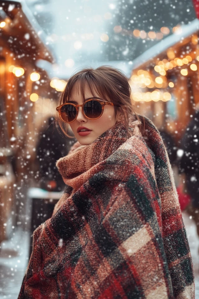 Warm Scarf Dresses for Winter Festivals: Cozy Elegance Meets Practical Style - photo 3