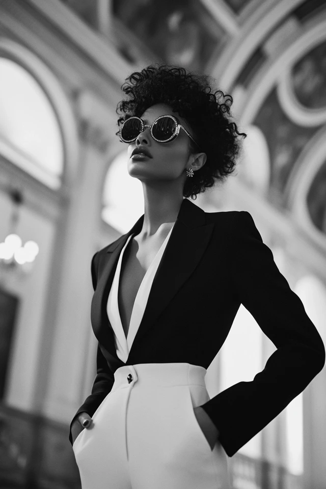 Elegant Monochrome Outfits for Museum Galas: Timeless Sophistication in a Single Palette - photo 3