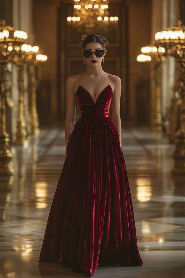 Mixing Velvet and Satin for Regal Evening Gowns: The Ultimate Guide to Luxurious Elegance - photo 3
