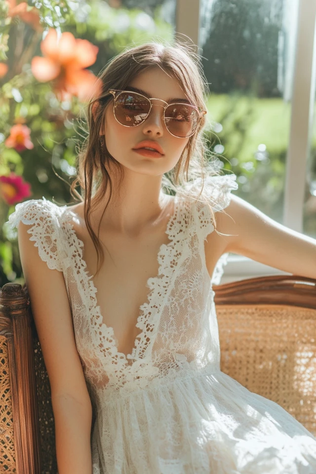Cotton and Eyelet in Breezy Spring Dresses: Effortless Elegance for the Season - photo 3