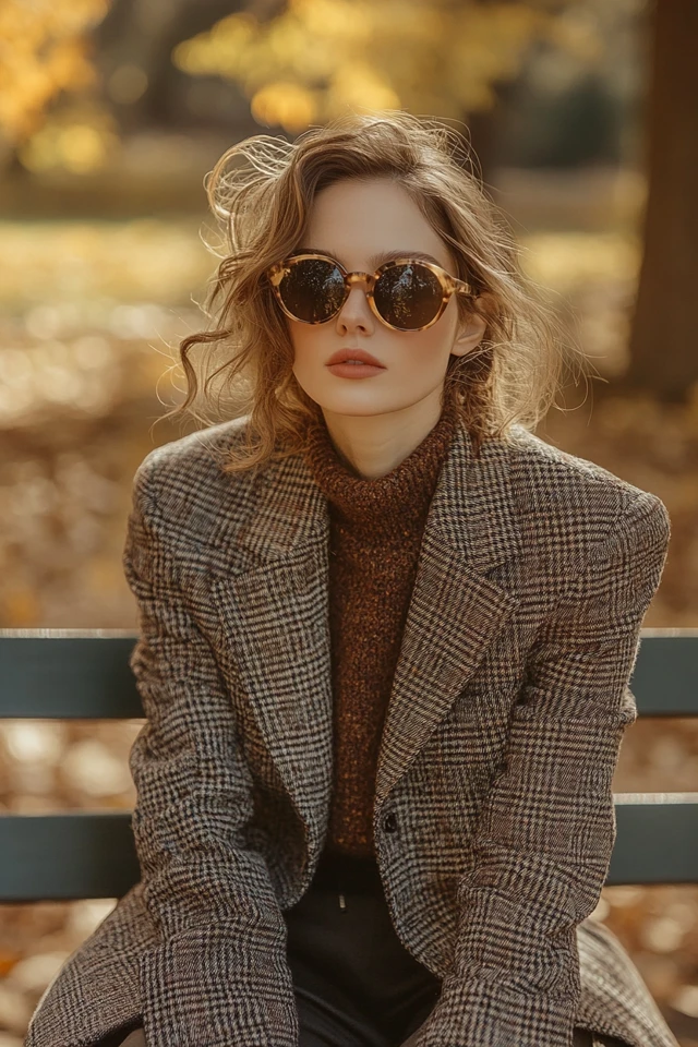 Tweed and Cashmere for Sophisticated Fall Outfits: Timeless Elegance Meets Cozy Luxury - photo 3