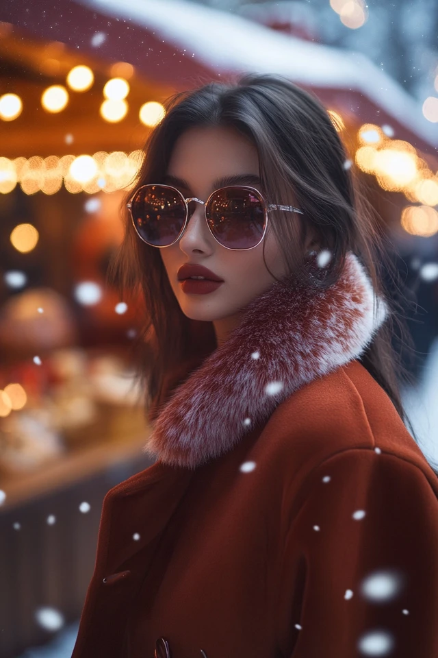 Satin and Faux Fur Together for Luxe Holiday Jackets: Elevate Your Winter Wardrobe - photo 3