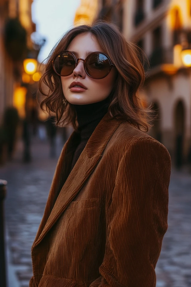 Mixing Corduroy and Wool in Structured Jackets - photo 3