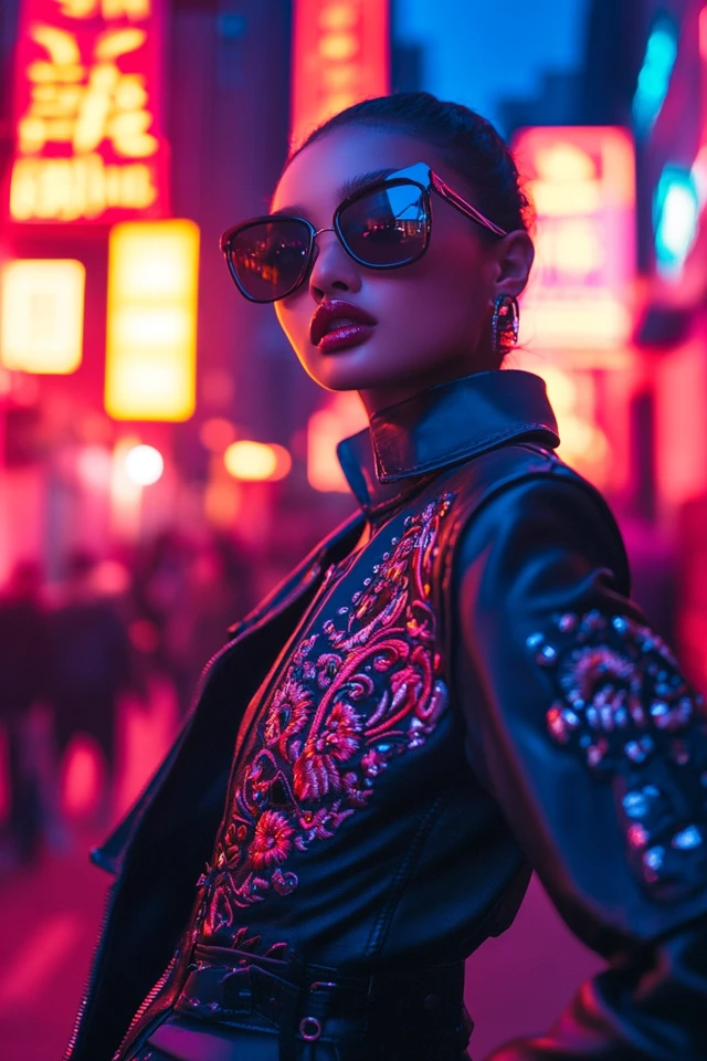 Leather and Embroidery for Statement Jackets - photo 3
