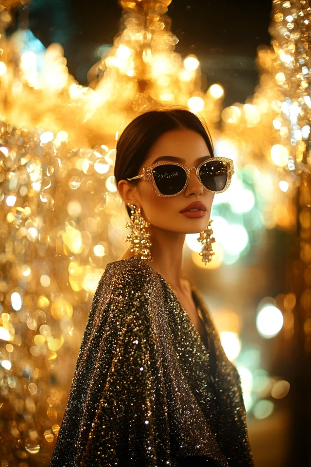 Glittery Accessories for Winter Party Wear - photo 3
