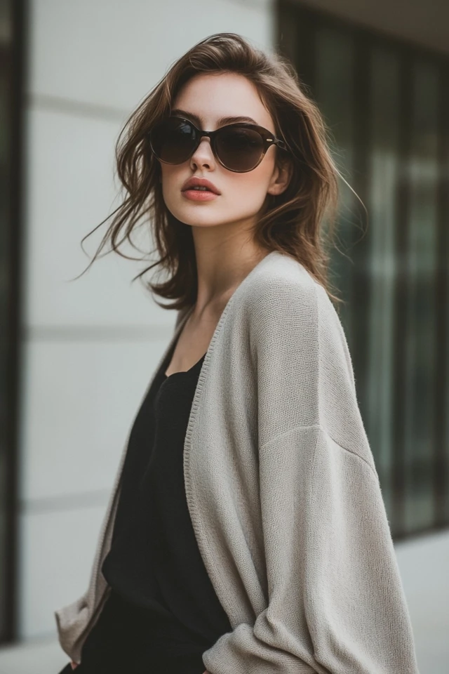 Asymmetrical Cardigans for Modern Spring Looks - photo 3