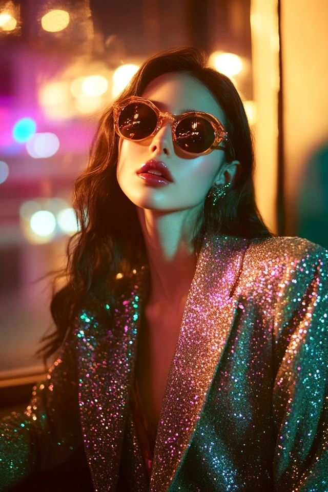 Sparkly Sequin Blazers for Winter Party Vibes - photo 3
