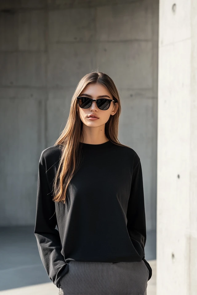 Slim-Fit Long-Sleeve Tees for Layering Staples: Chic, Versatile, and Essential for Every Season - photo 3