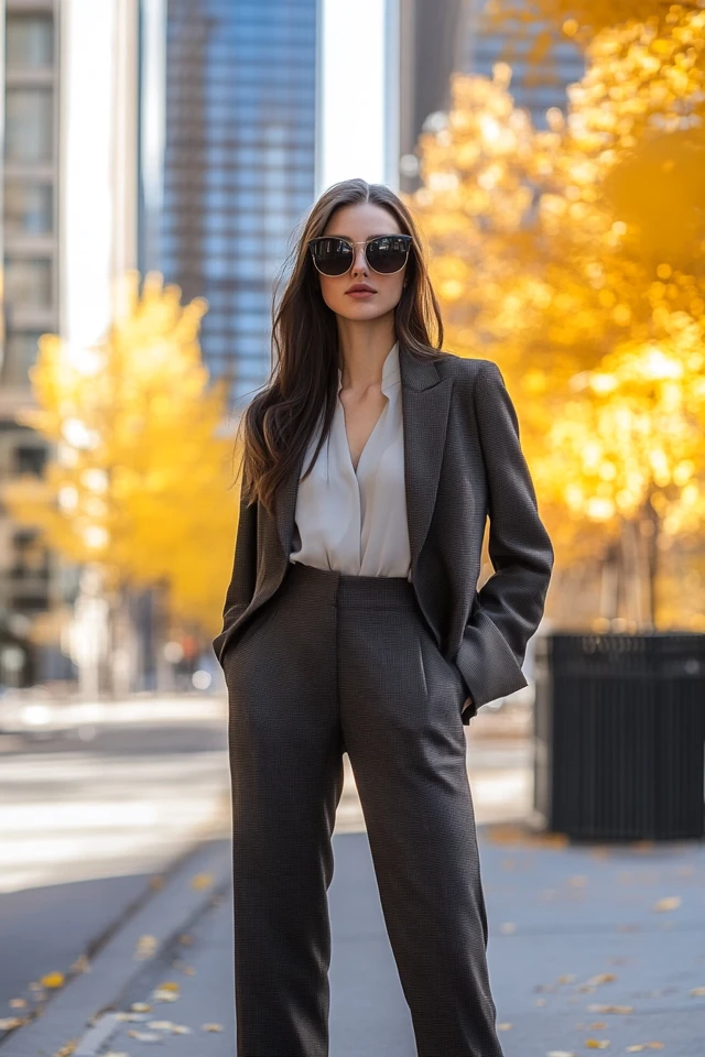 Tailored Wool Pants for Sleek Fall Office Looks - photo 3