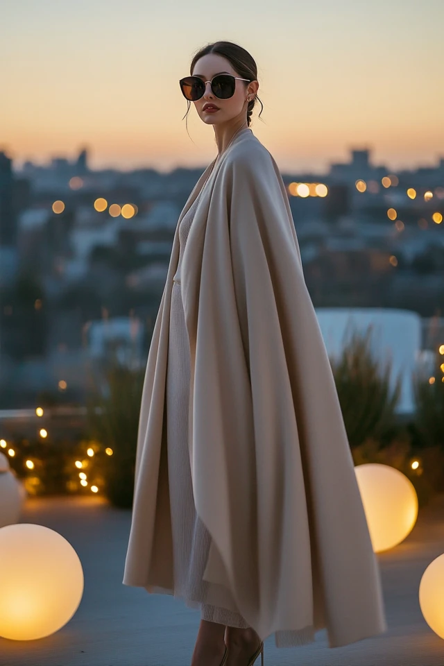Draped Cape Dresses for Evening Elegance - photo 2