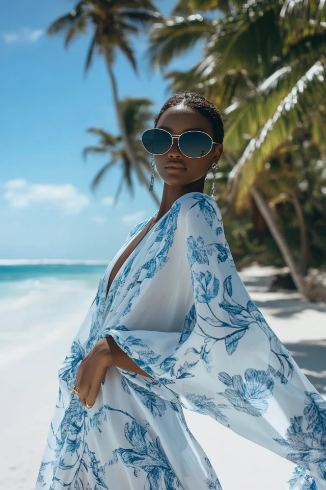 Wide-Sleeve Kaftans for Resort Luxe - photo 3