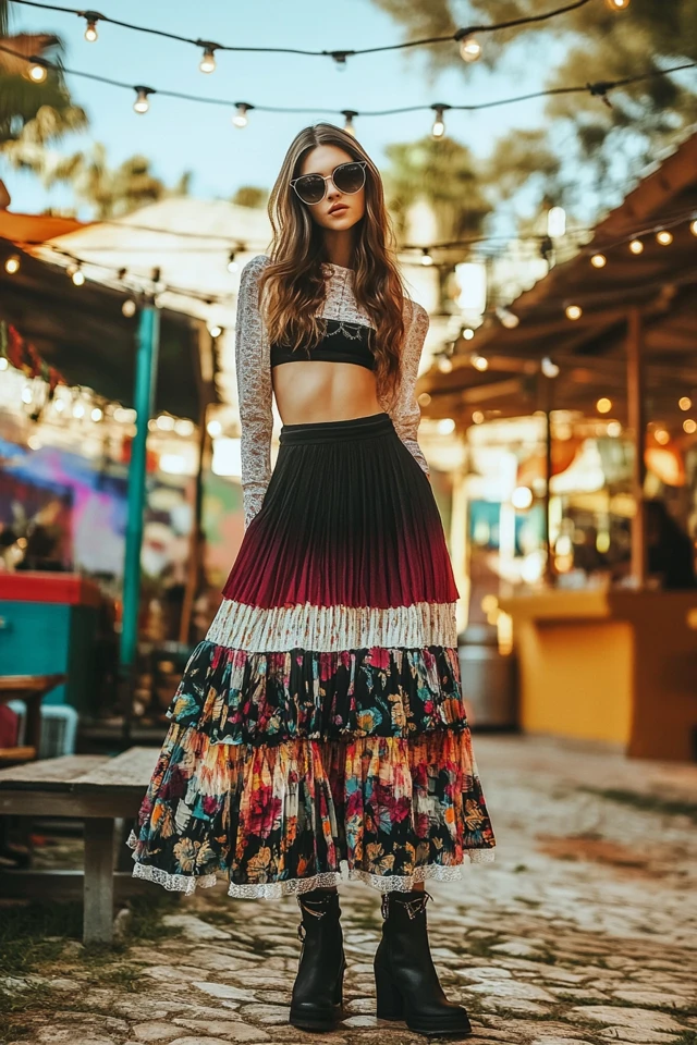 Tiered Skirts for Festival-Ready Fashion - photo 3