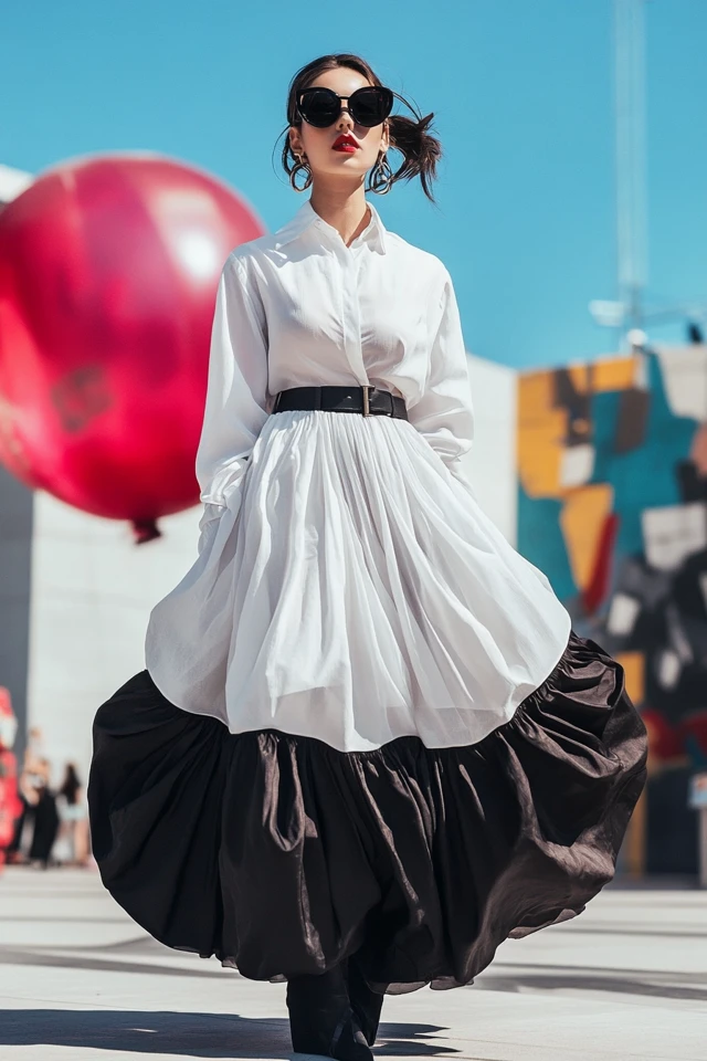Balloon Skirts for Playful Statement Looks - photo 3