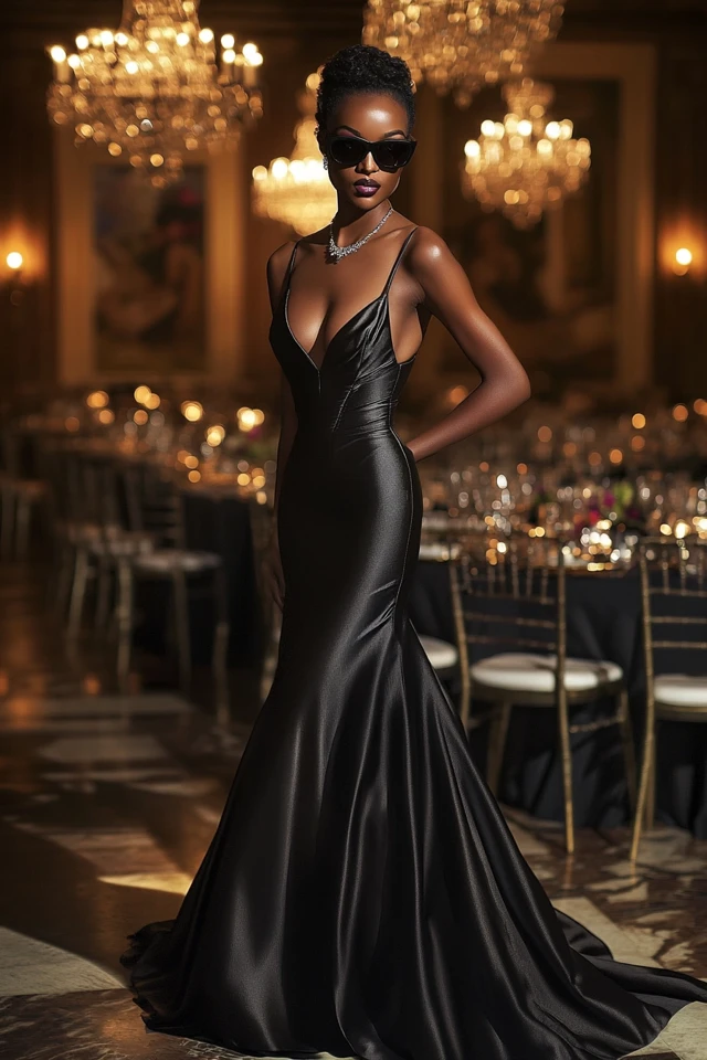 Sophisticated Fundraiser Dresses with Satin Gowns: Elegance for an Evening of Giving - photo 3