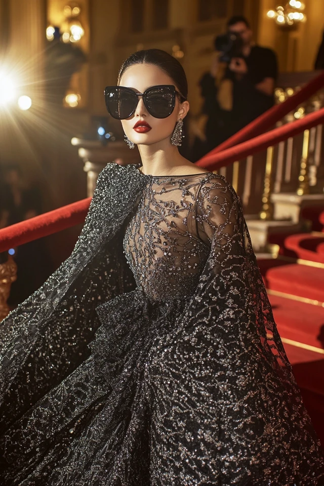 Glam Red Carpet Gowns with Statement Trains: Elevating Elegance to Iconic Heights - photo 3