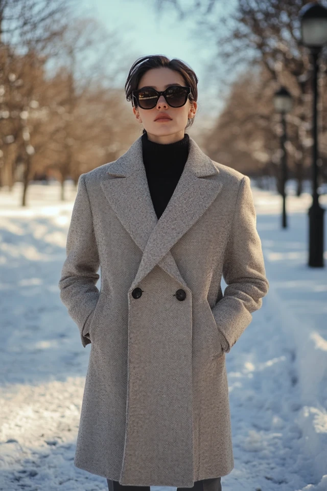 Minimalist Winter Stroll Outfits with Tailored Coats: Sophisticated Comfort for Crisp Days - photo 3