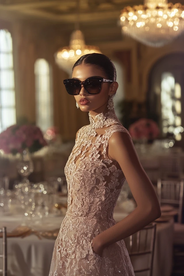 Polished Charity Event Gowns with Lace Details: Timeless Elegance for a Cause - photo 3