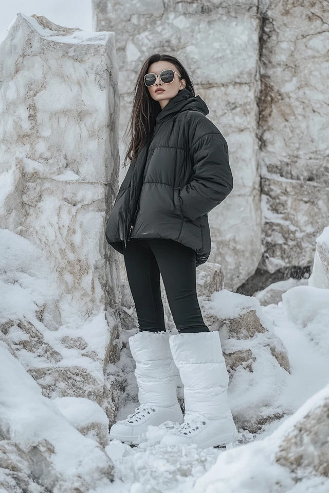 Puffy Snow Boots for Slushy Winter Streets: Stay Warm, Dry, and Stylish - photo 3