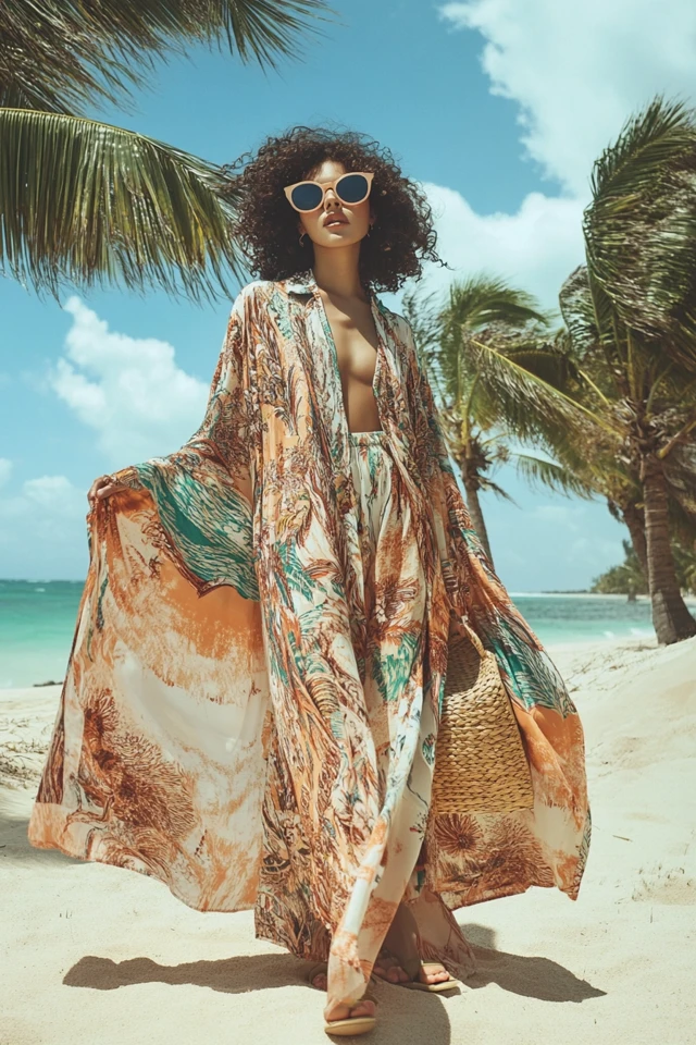 Breezy Kaftans for Vacation-Ready Outfits - photo 3