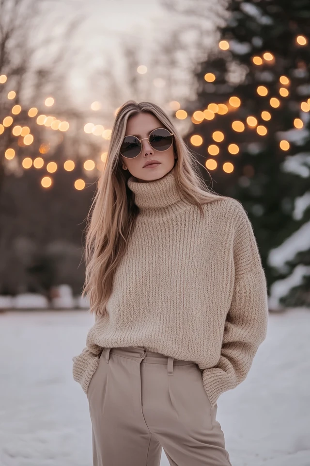 Easy Turtleneck Sweaters for Winter Styling - photo 3