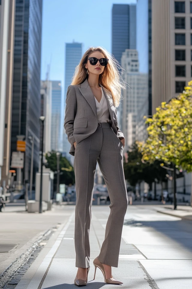 High-Rise Tailored Trousers for Sleek Outfits - photo 3