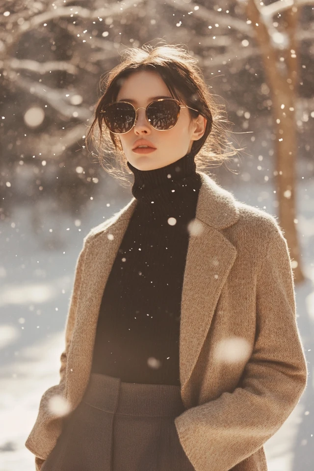 Warm Turtleneck Tops for Icy Winter Weather - photo 3