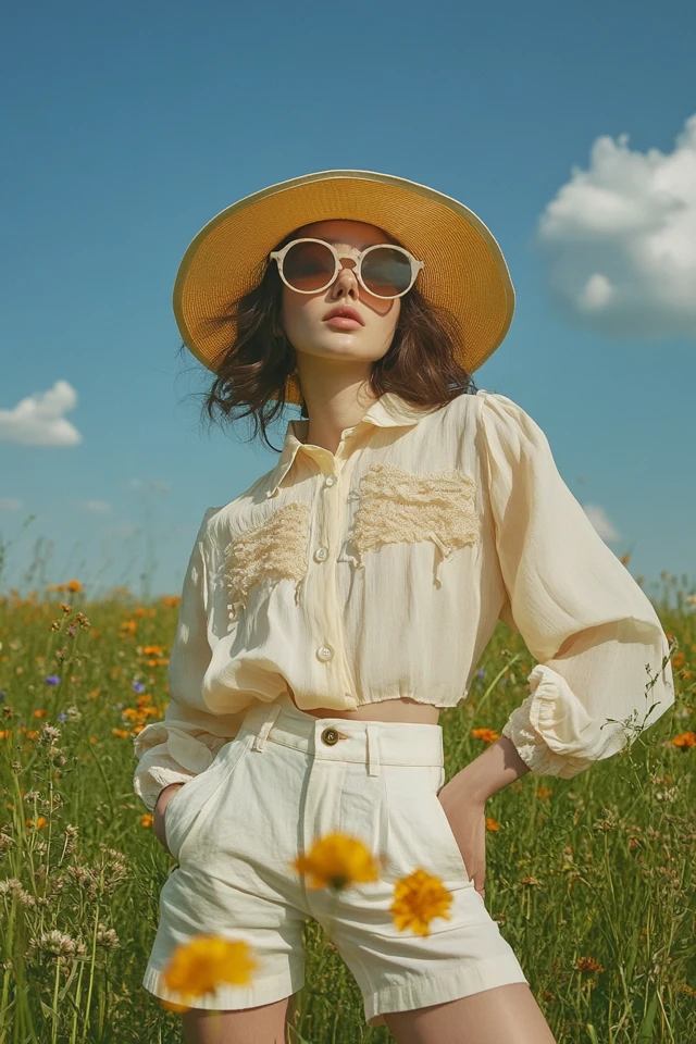 Breezy Cotton Blouses for Warm Dry Weather - photo 3