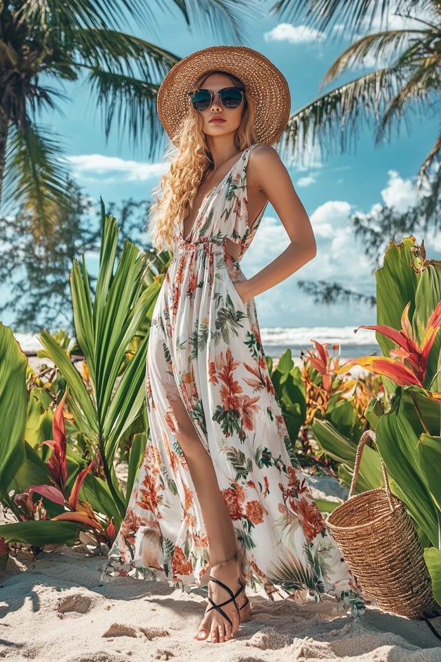Long Flowy Sundresses for Beach Weather Vibes - photo 3