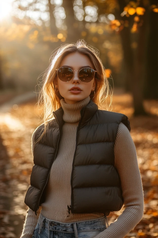 Layered Gilets for Breezy Fall Weather - photo 3