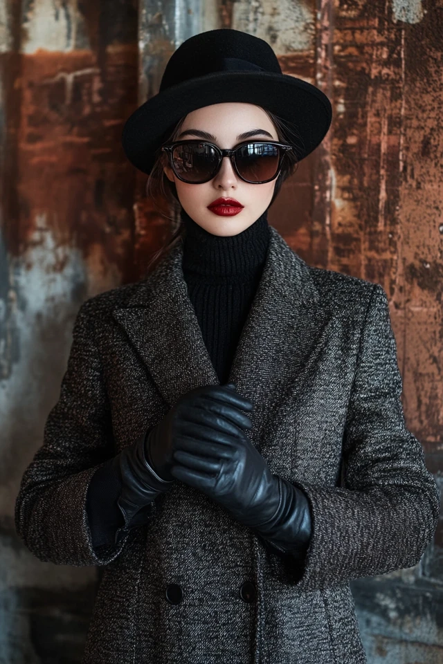 The Chic Way to Style Leather Gloves for Winter - photo 3