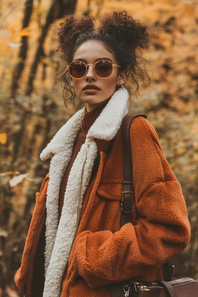 Modernizing Warm Orange and Deep Brown - photo 3
